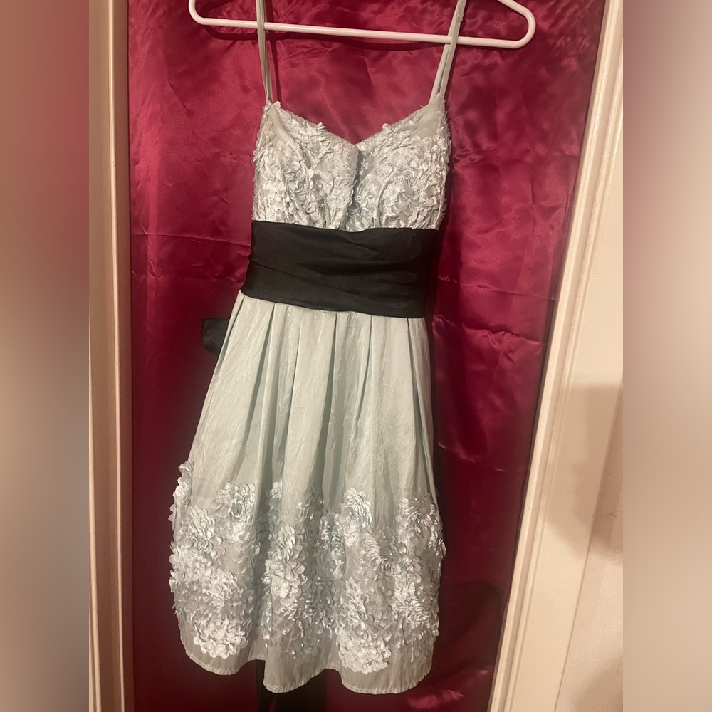 Pale Aqua prom dress